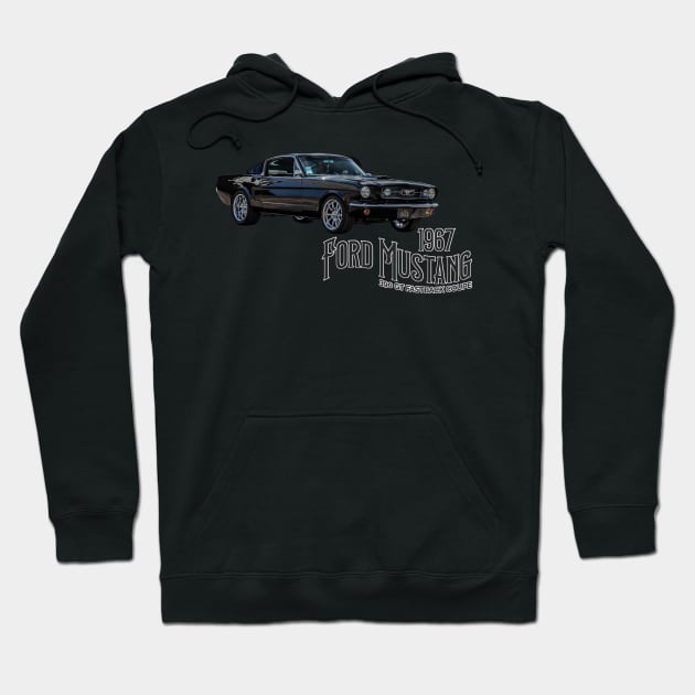 1967 Ford Mustang 390 GT Fastback Coupe Hoodie by Gestalt Imagery